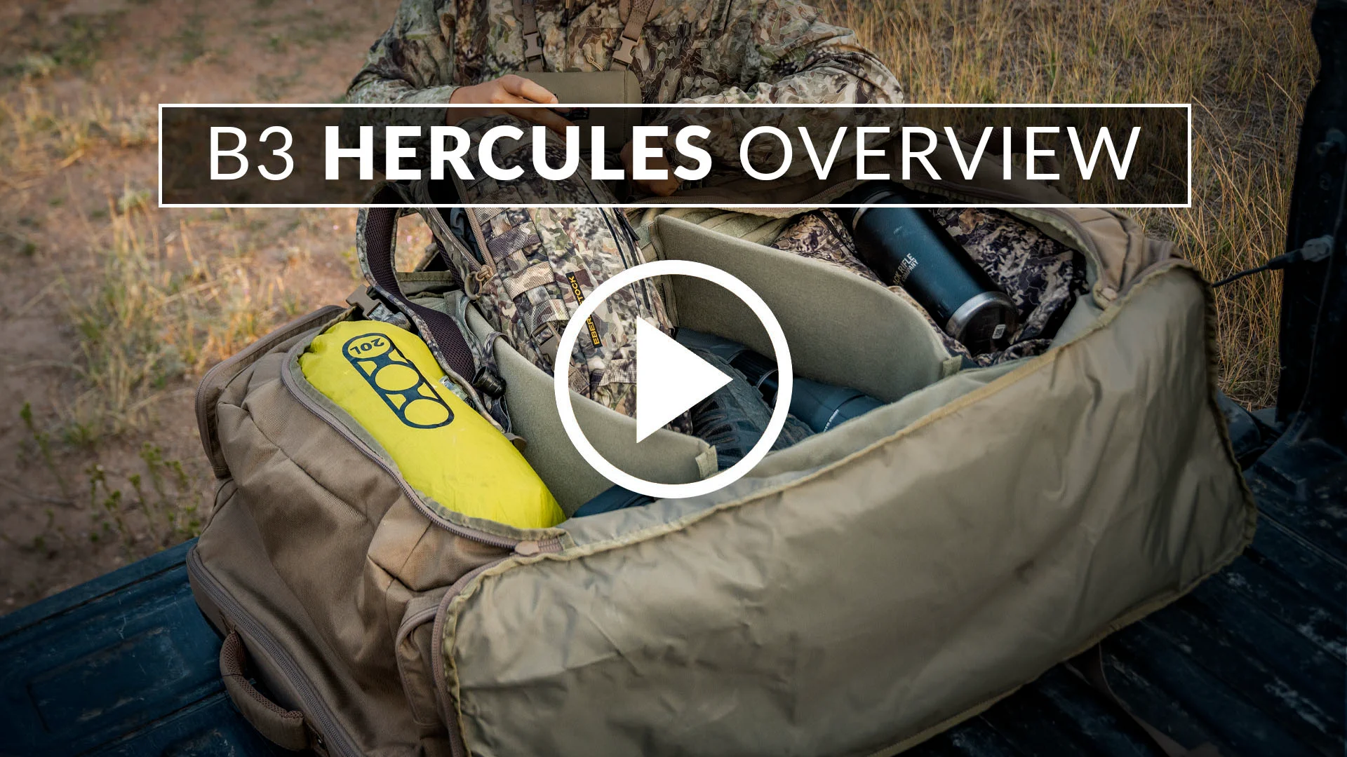 Sac De Voyage Eberlestock Hercules B3 Duffle – Trolley, Multicam, Neuf