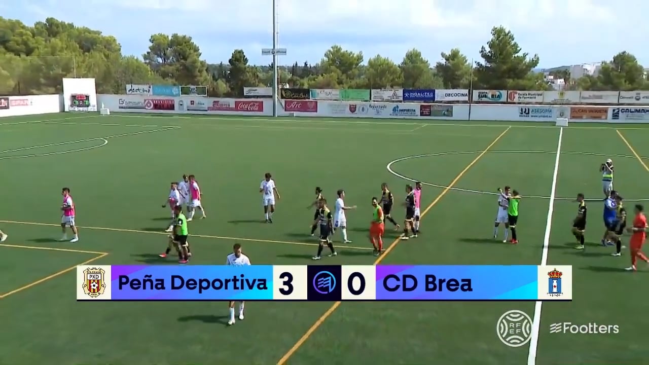 (RESUMEN y GOLES) Peña Deportiva 3-0 CD Brea / J 3 / 2ª RFEF - Grupo 3 / Fuente YouTube CD Brea