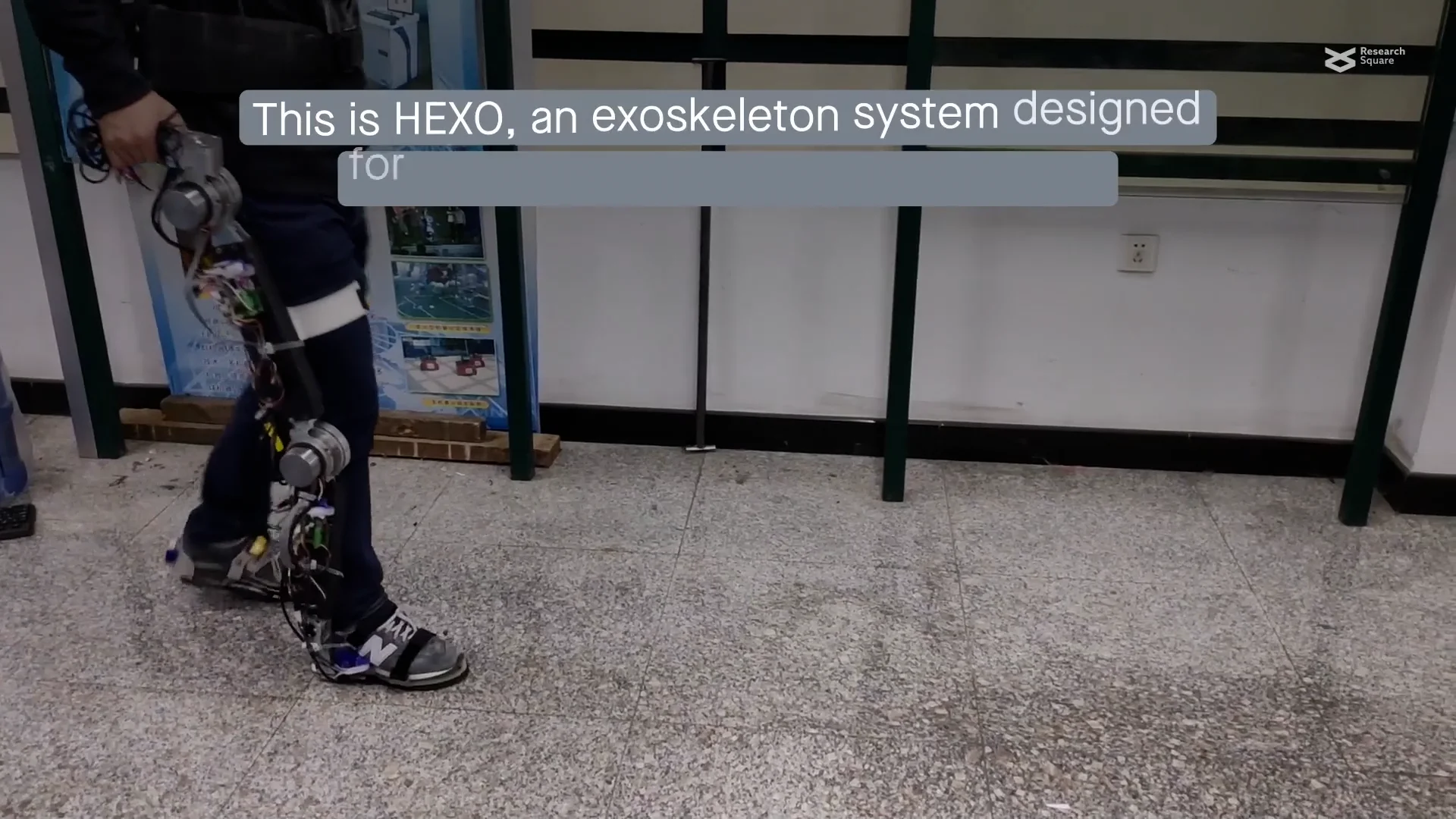 Hybrid machine learning model for lower-limb exoskeleton