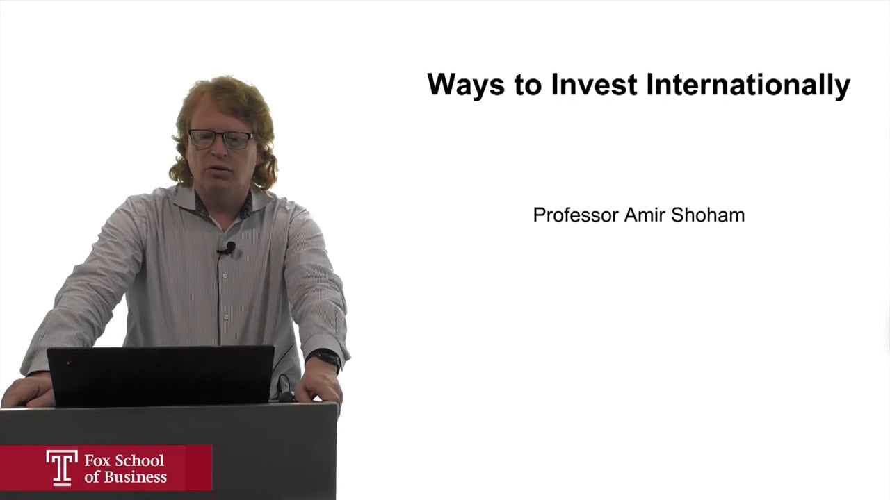 Login to view Ways to Invest Internationally