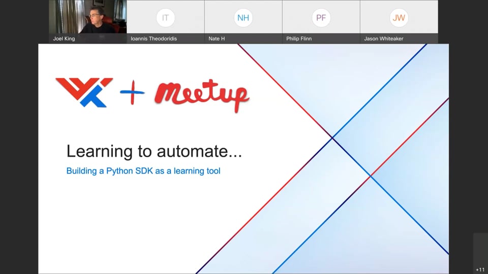 RTP Programmability and Automation Meetup: Learn to Build a Python SDK