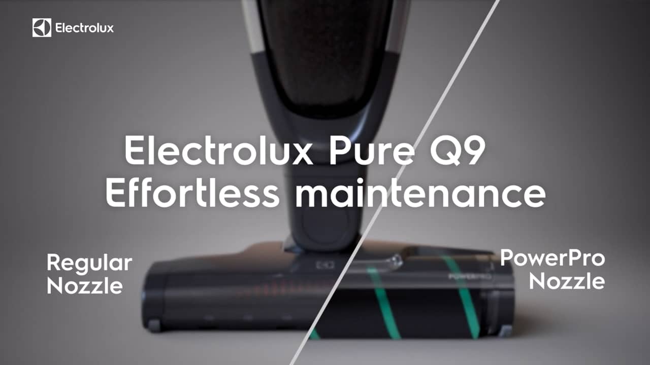Electrolux Pure Q9 Reach Cordless Vacuum Cleaner on Vimeo