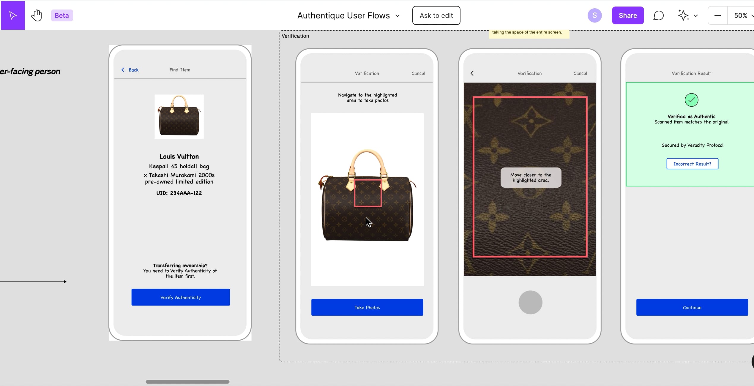 Authentique Video 3- Retail Sales User Flow on Vimeo