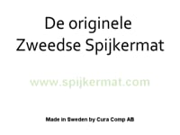 Curacomp Zweedse Spijkermat Classic 1ST 0