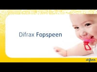Difrax Fopspeen Natural 0-6 maanden 1ST 0