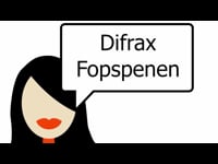 Difrax Woezel & Pip Fopspeen Natural 0-6 Maanden 1ST 0