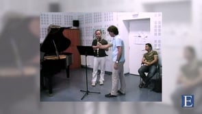 Paul Meyer: Stravinsky – 3 Pieces for clarinet – 1. Sempre piano e molto tranquillo