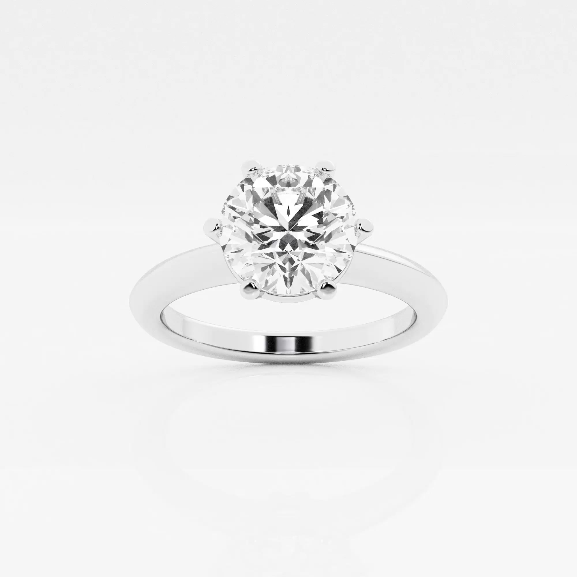 product video for 2 ctw Round Lab Grown Diamond Six-Prong Solitaire Engagement Ring
