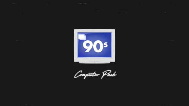 90s computer logos