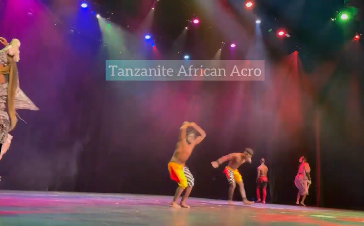 TANZANITE AFRICAN ACROBATS