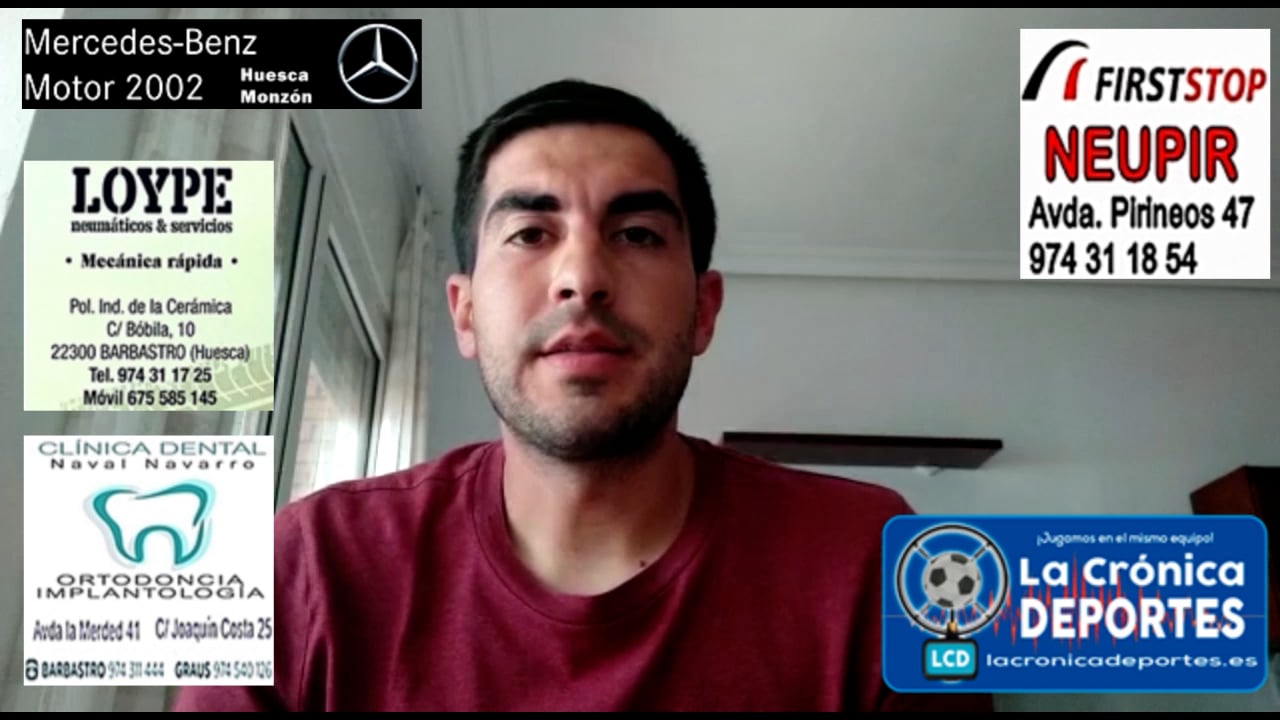 BORJA ARROYOS (Entrenador Estadilla) Estadilla 0-1 Zaidín / J2 / 1ª Regional