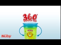 Nuby Wonderbeker Roze 6m+ 240ML 0