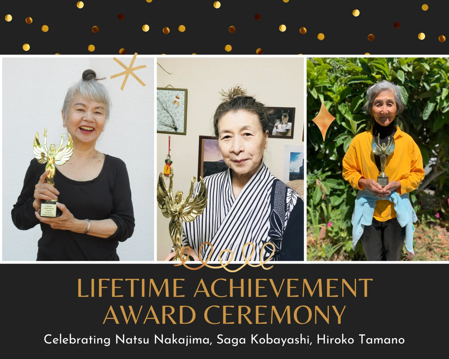 Women Defining Butoh–Lifetime Achievement Award Ceremony honoring Natsu ...