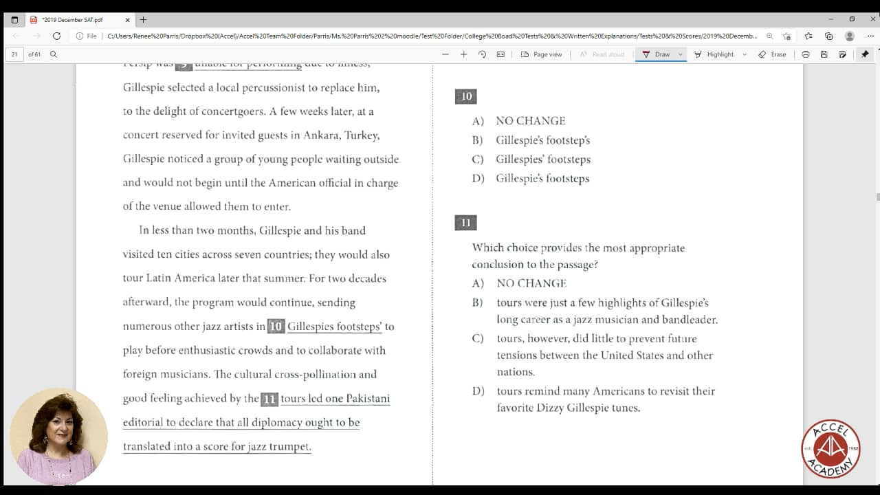 College board picture