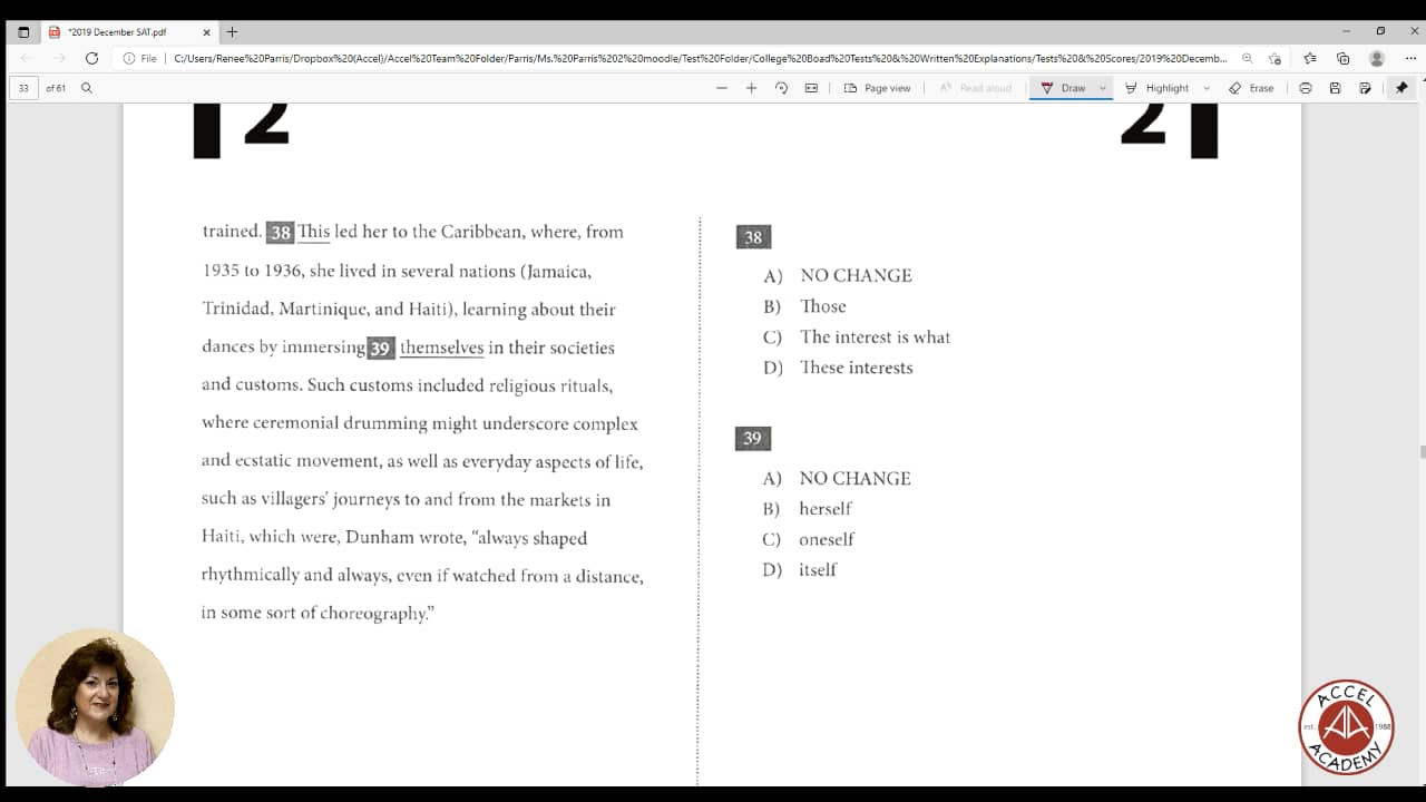 Sat test dates picture
