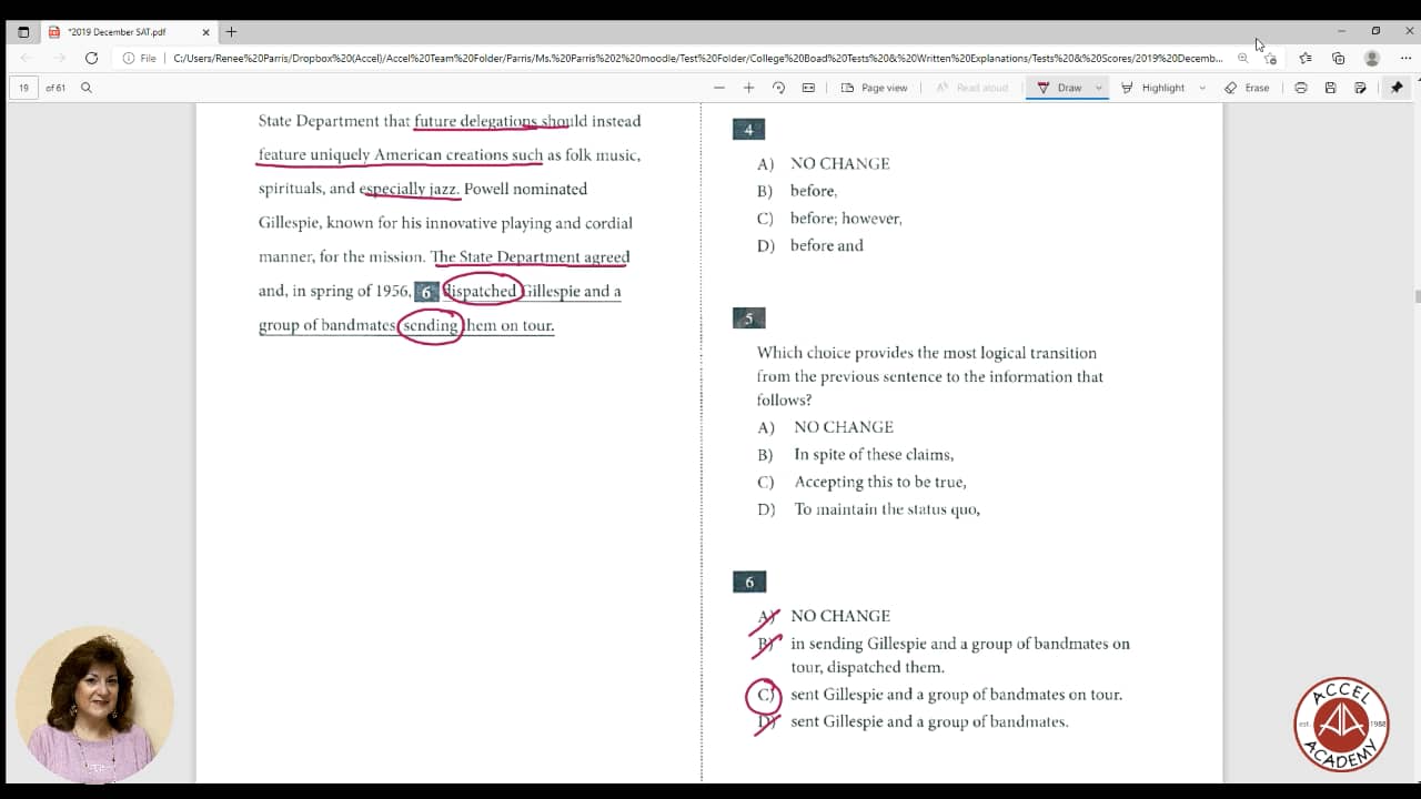 December sat essay picture
