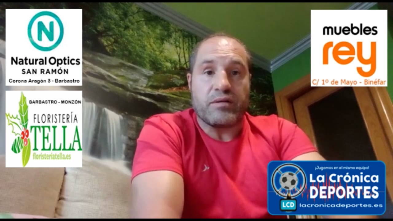 CHELU FLORENCIA (Entrenador Ontiñena) Peñas Sariñena 2-2 Ontiñena / J2 / 1ª Regional Gr2