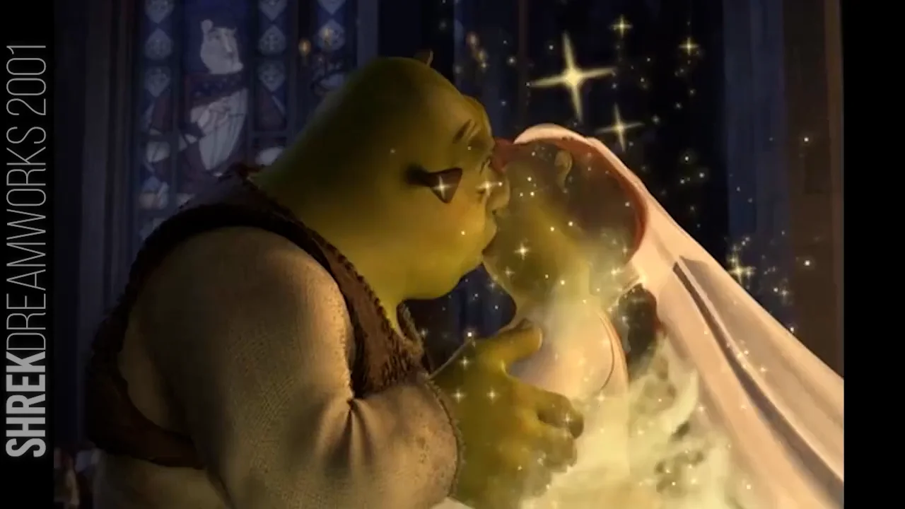 Shrek And Fiona's Love Story