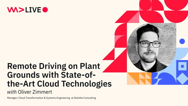 Remote Driving on Plant Grounds with State-of-the-Art Cloud Technologies