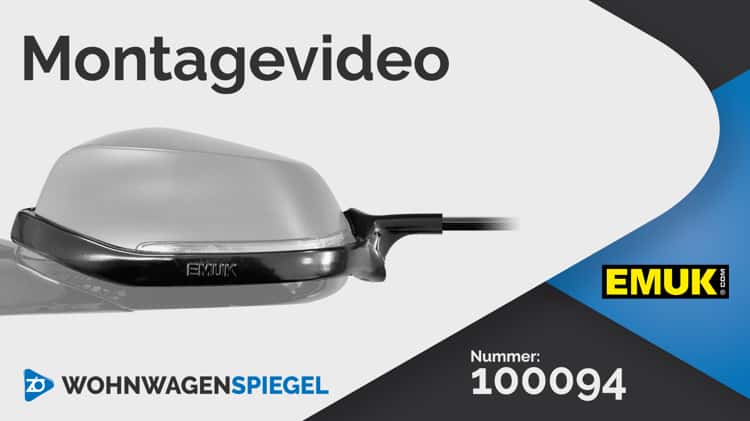 EMUK 100094 Wohnwagenspiegel Montage (Deutsch) on Vimeo