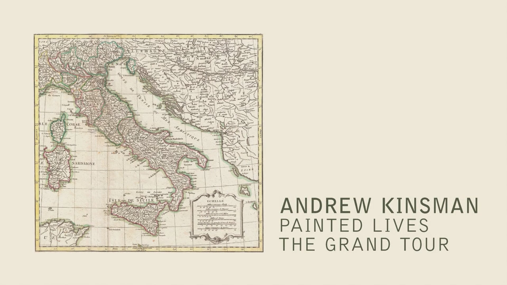 Andrew Kinsman: The Grand Tour