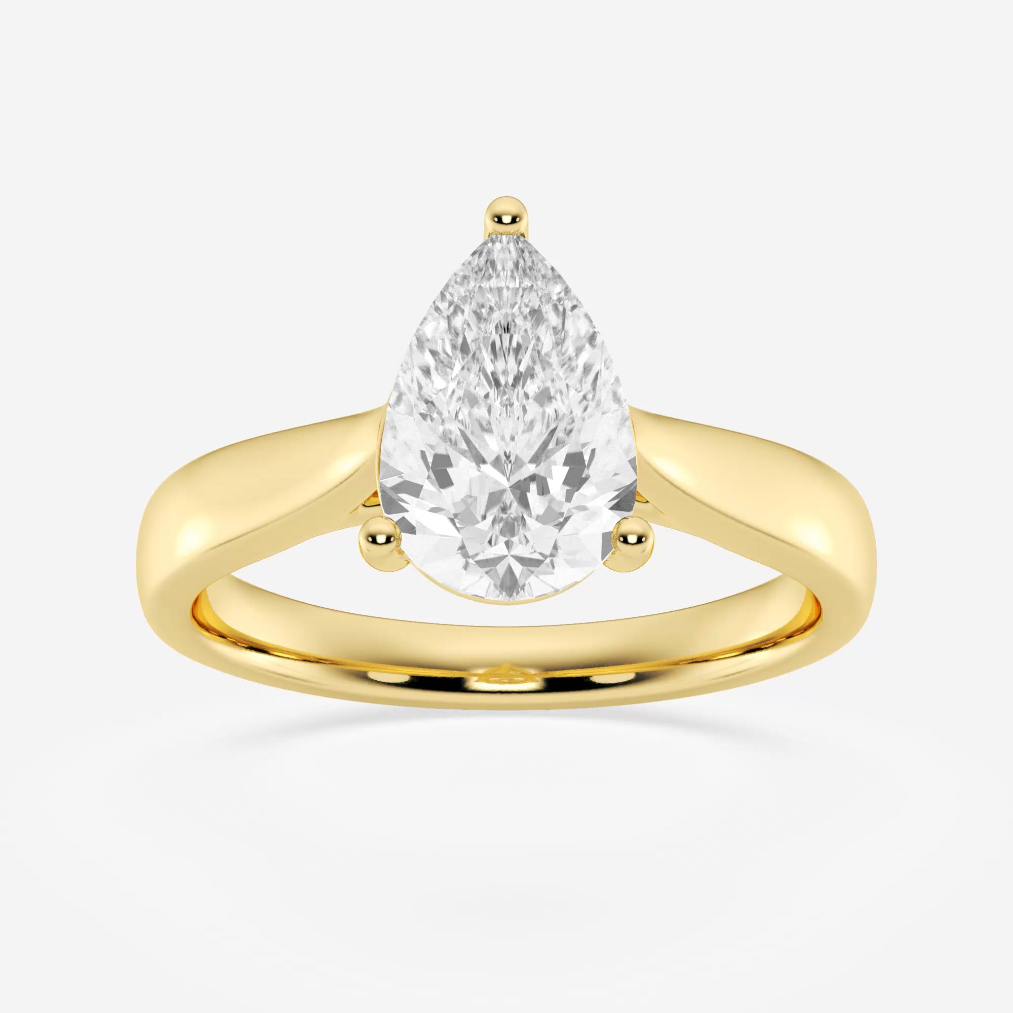 product video for 2 ctw Pear Lab Grown Diamond Trellis Solitaire Engagement Ring