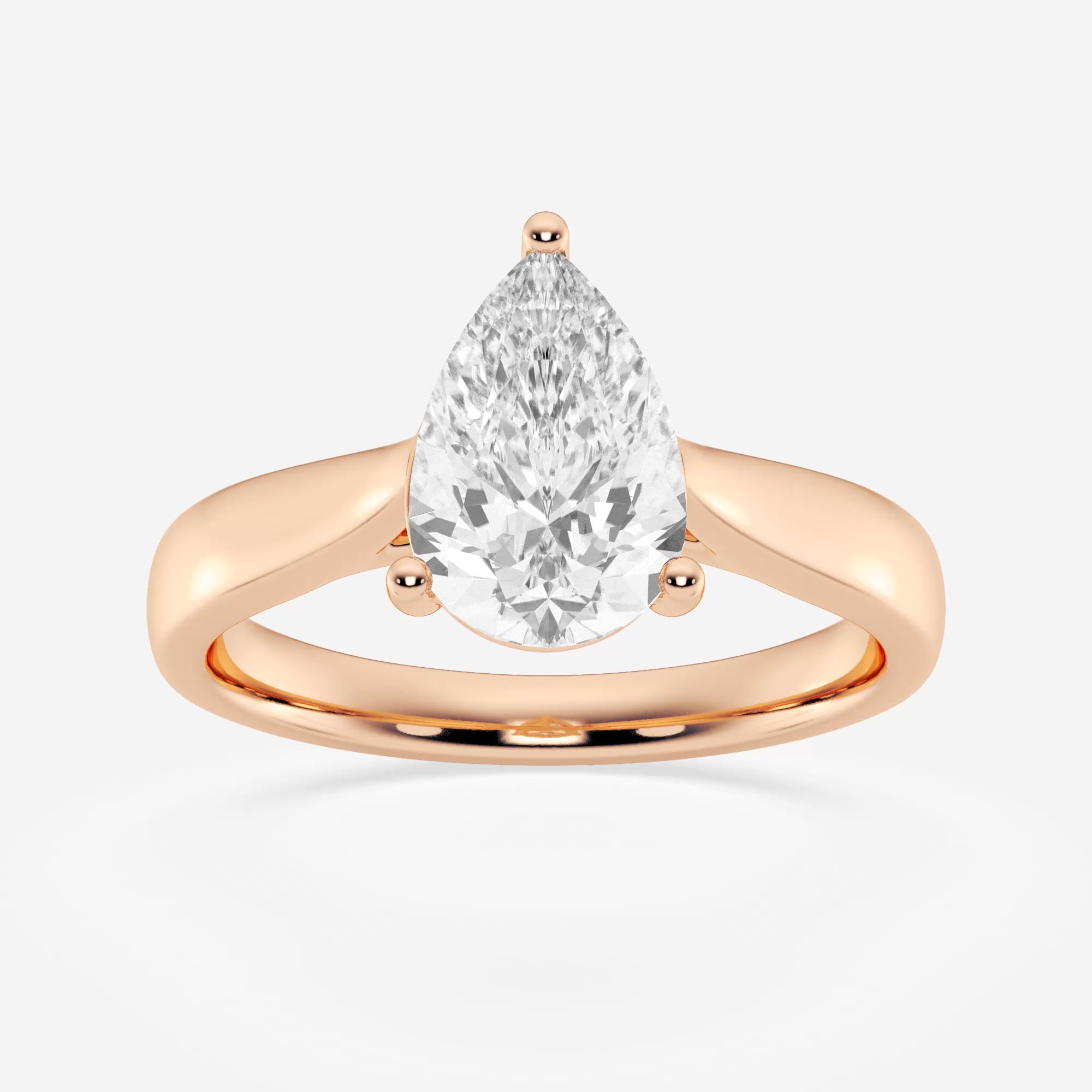 product video for 2 ctw Pear Lab Grown Diamond Trellis Solitaire Engagement Ring