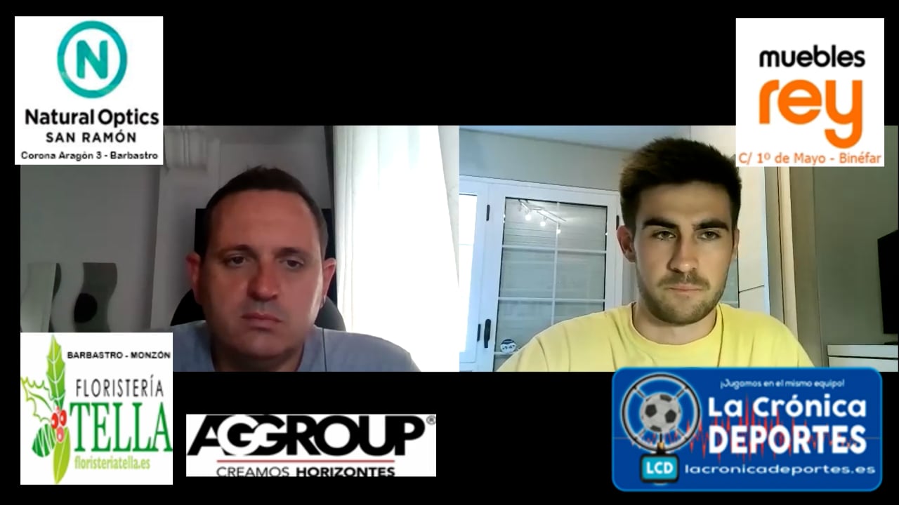 LA PREVIA / CD Caspe - CF Épila / JUAN GONZÁLEZ (Entrenador Épila) J 4 / 3ª División