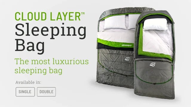 Cloud Layer Sleeping Bag, 3-Season Sleeping Bag