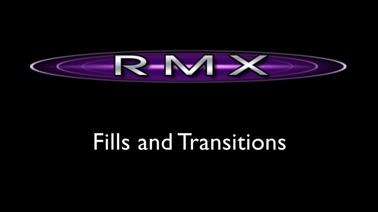 Stylus RMX Video Tutorials: Fills and Transitions