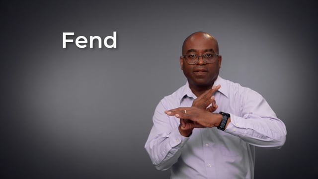 Fend | SEE Signs ESC Region 13