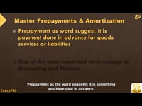 3. Prepayments Introduction