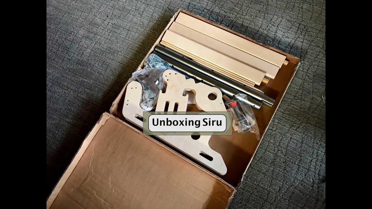 Unboxing Glimåkra Siru Rigid Heddle Loom