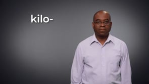 kilo- | SEE Signs ESC Region 13