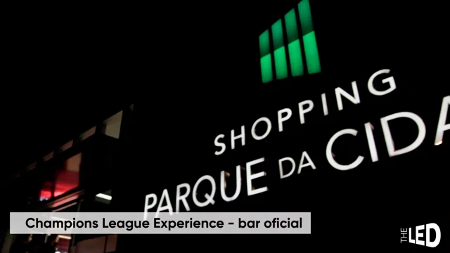 Shopping Parque da Cidade recebe casa da Champions League