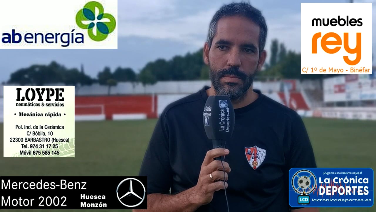 RICHI GIL (Entrenador Barbastro) Análisis Jornada de Descanso / 3ª División