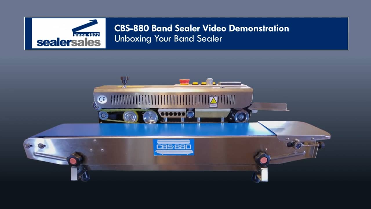 Unboxing Sealer Sales CBS880 Band Sealer on Vimeo