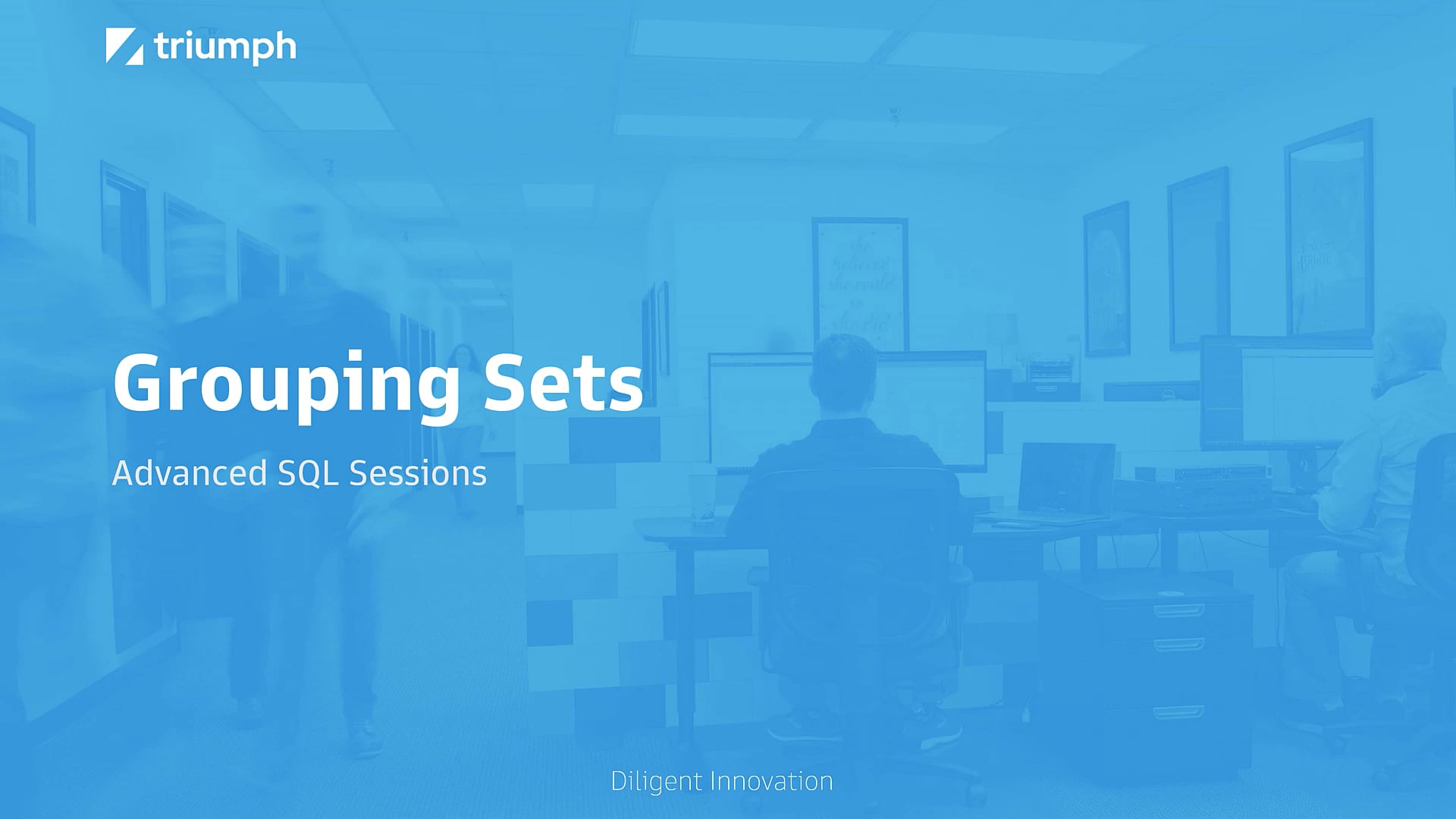 Grouping Sets - Advanced SQL Sessions