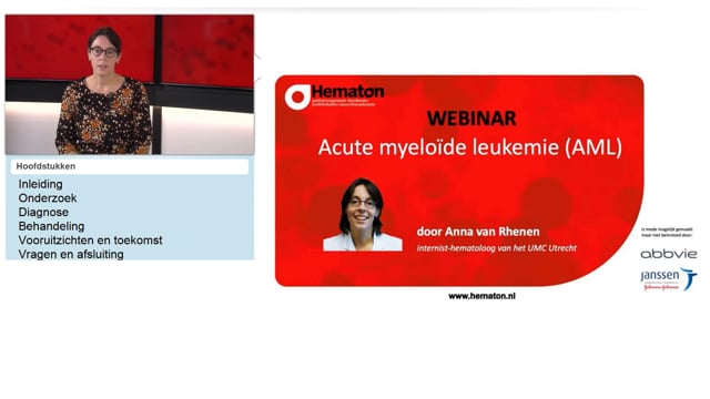 Webinar acute myeloïde leukemie (AML)
