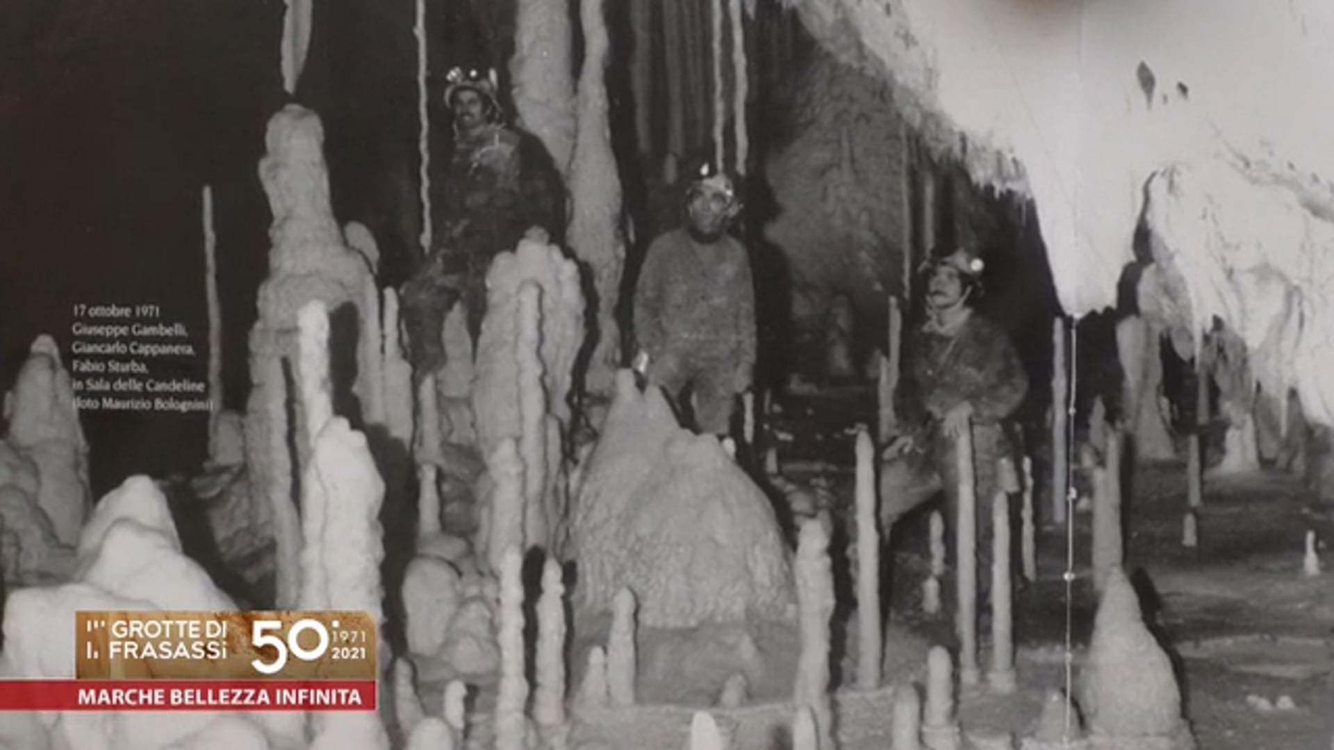 Ecco come andò, il racconto della scoperta delle meravigliose Grotte di Frasassi 50 anni fa - VIDEO