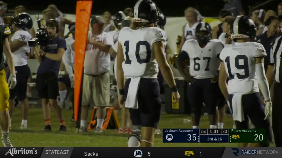 Varsity Football vs Pillow - 09-24-21