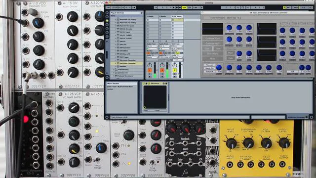 Modular patching with Expert Sleepers Silent Way and ES-3