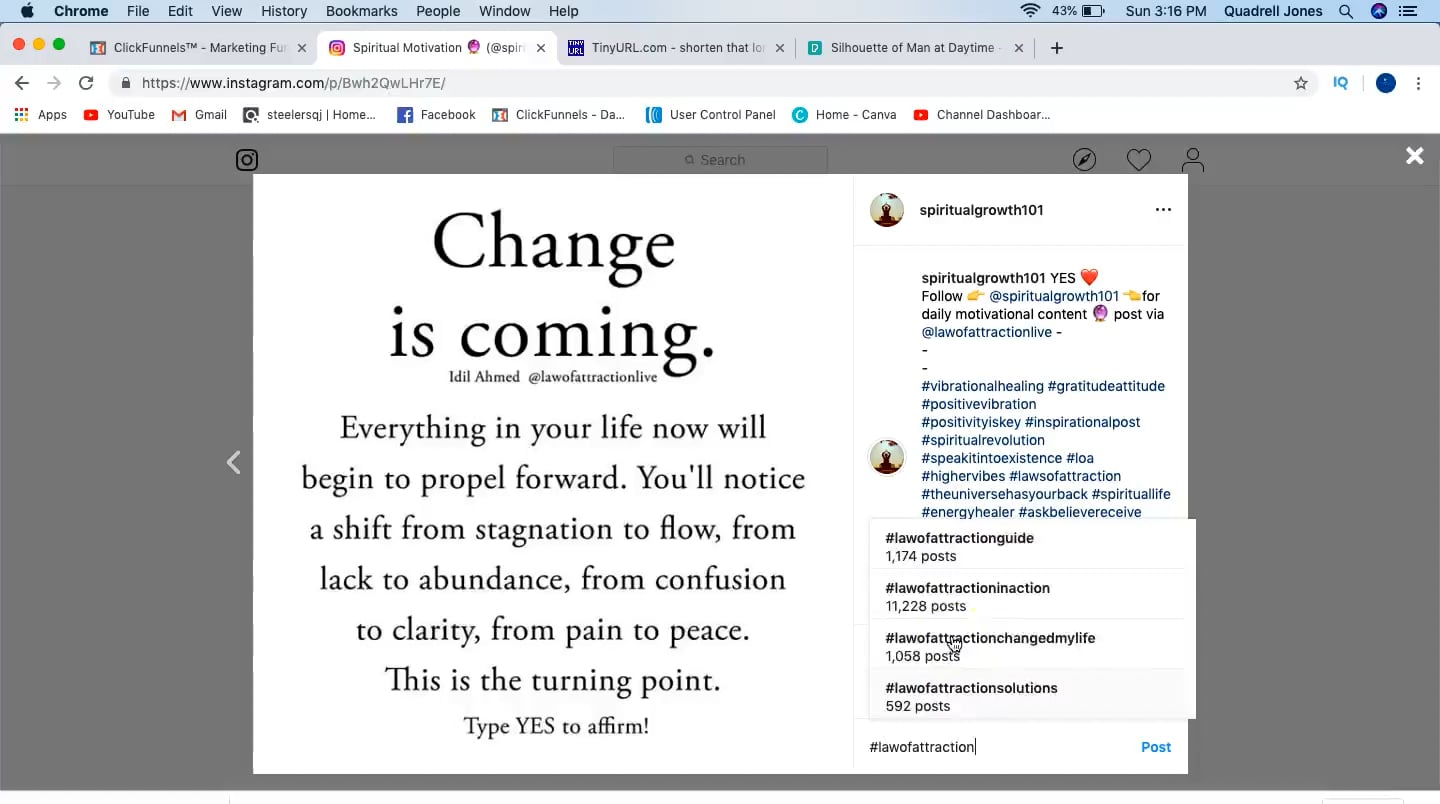 3 Instagram Posting on Vimeo