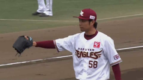 東北楽天イーグルス辛島航選手が使っていたグローブ www