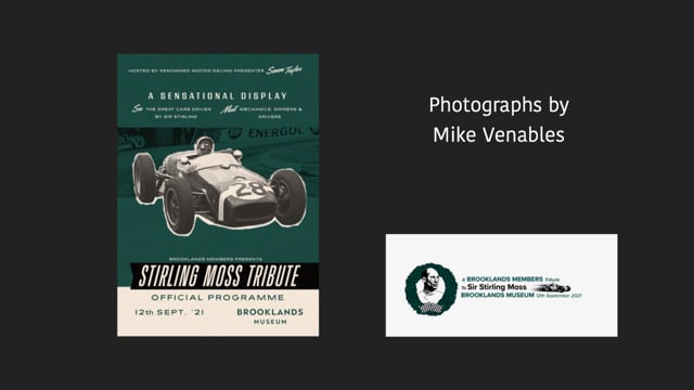 Stirling Moss Tribute - Photography by Mike Venables