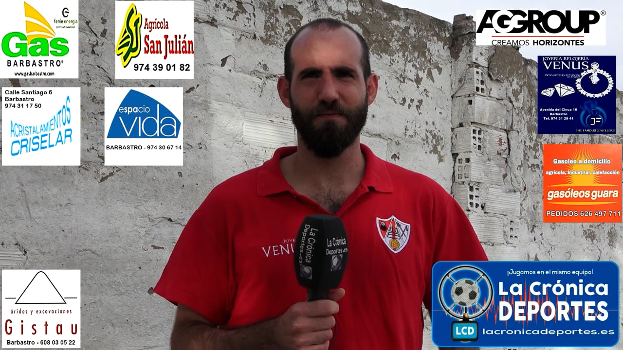 ALBERTO LISA (Jugador UDB Somontano) UDB Somontano 5-0 CD Sena / Jornada 1 / 2ª Regional Gr 2-1