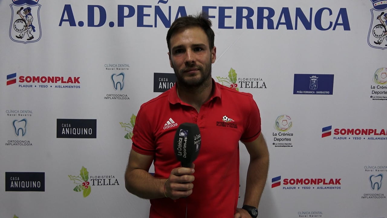 JAEL GILART (Entrenador Inter. Huesca) P. Ferranca Tella 0-3 Internacional Huesca / Jornada 3 / Preferente - Gr 1