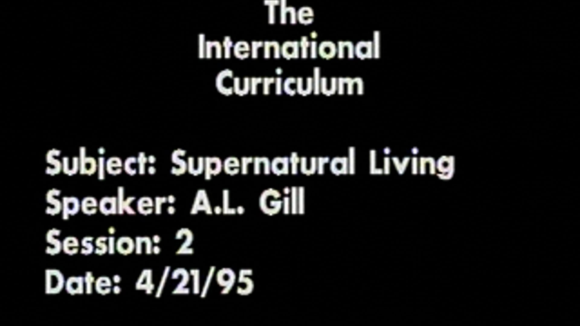 The Gifts of the Holy Spirit