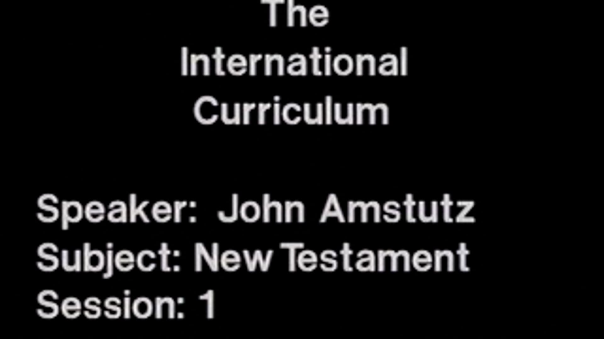 Introduction to the New Testament