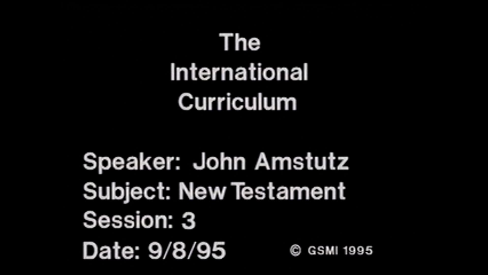 John: A Fourth Portrait of Jesus Christ